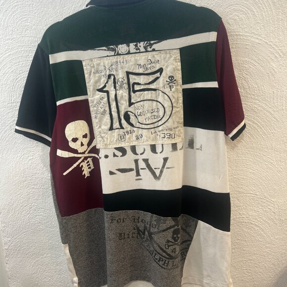 Rare - Sold Out Men's Ralph Lauren Graphic Short Sleeve Polo Shirt / Embroidered - Picture 8 of 8